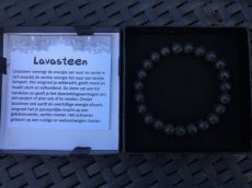 lavasteen armband LAVASTEEN ARMBAND